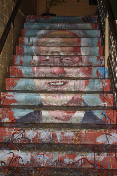 The Mayor preserved as art.  
