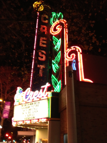 Crest Theatre, Downtown Plaza I like to go downtown and I feel safe<br/>