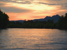 Taken at dawn while Striper fishing on the Sacramento River near Meridian.  The peace and beauty of the area is a spiritual experience.