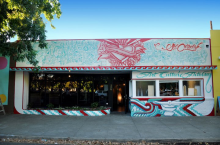 front shot of the Sol Collective venue.  Beautiful front building design, which houses a great space for art and culture in Sac &amp; beyond. 
