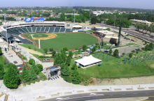 beautiful River Cat's Stadium - the place to have fun