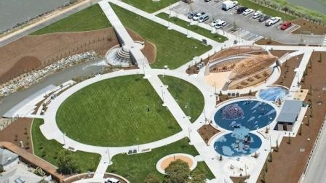 An aerial view!