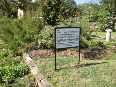 Garden of the Month Program