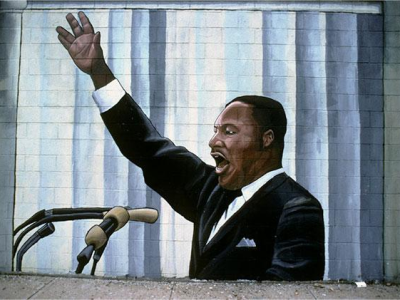 Martin Luther King, Jr Memorial Bridge Mural