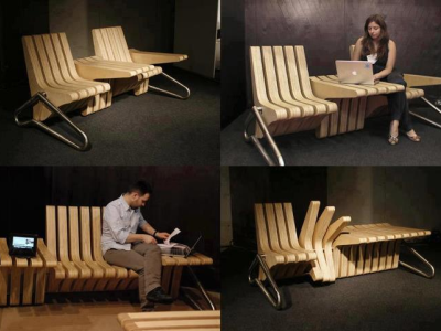 Another Idea for Friendly Public Seating