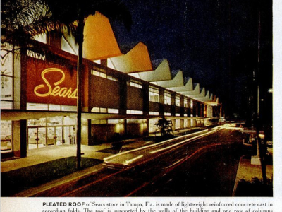Highlight the Mid-Century architecture and history of the Ave.