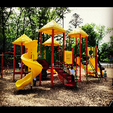 Walltown Park new playground equipment installed in early spring of 2012