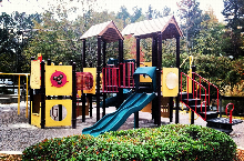 Edison Johnson Recreation Center has a fun playground and spray ground feature, as well as the aquatics facility and gym 