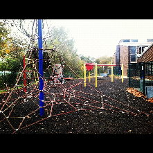 W.D.Hill Recreation Center has a cool playground as well as tennis courts, a picnic shelter, and gym