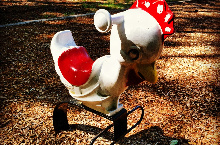 Chicken Playground Rocker at Valley Springs Park