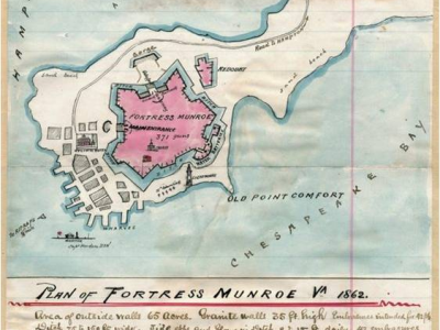 Historic Pictures Show Open Areas to N &amp; E, for Line of Fire
