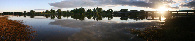 Louis Murray and Point bridges.