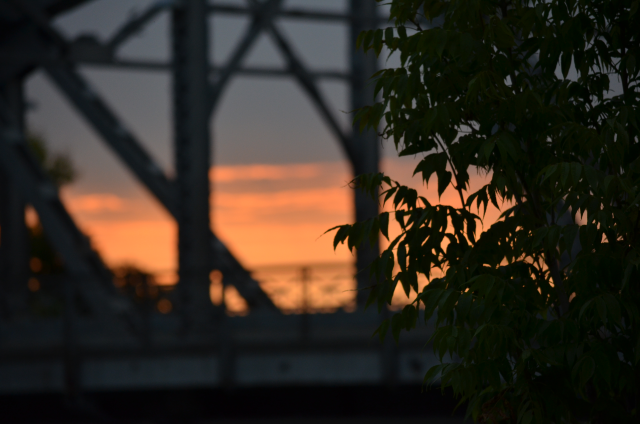 Sorlie Bridge at sunrise