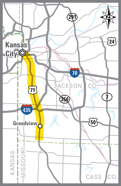 US-71 Locally Preferred Alternative. 