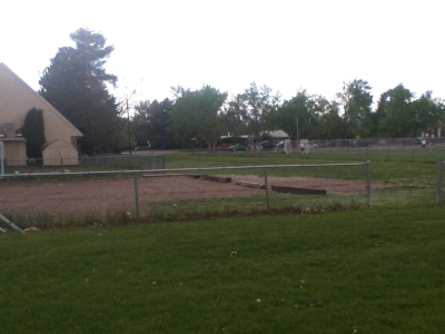 Public outdoor Basketball Court