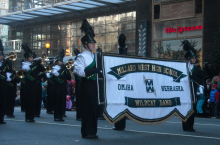 Millard West Wildcat Marching Band in the nationally televised Philadelphia Thanksgiving Day Parade! Way to go Wildcats!!!