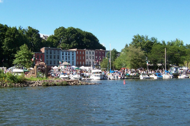 Community festival in downtown Kingston