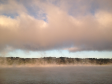 Clouds over Haverstraw Bay