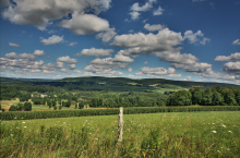DeLavergne Hill, Town of Ameina, Dutchess County, July 2011.  