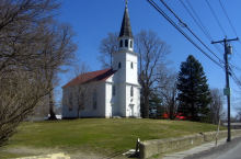 This photo shows a church in Warwick.
