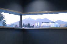 View from a top floor window in the Union.