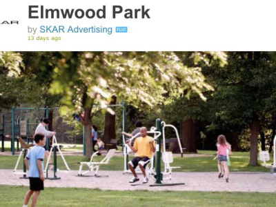 Create more outdoor fitness parks