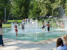 How about a splash pad for parents to bring their kids to on a hot summer day!