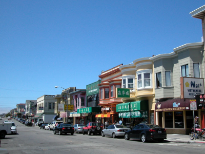 The access to locally owned restaurants and merchants