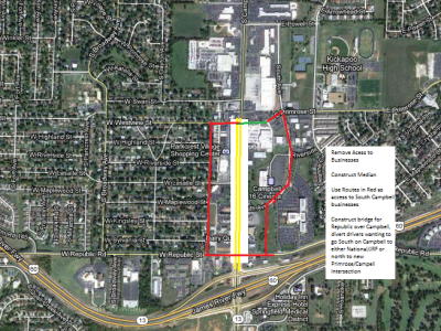 In-City Highway/Limited Access Road Needed